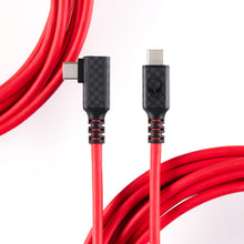Load image into Gallery viewer, AREA51 Los Alamos XL (Illumination Series - 10gbps) - USB-C to Right Angle USB-C Tether Cable 9.5m / 31ft