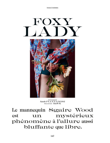 Sarah Piantadosi - VOGUE HOMMES