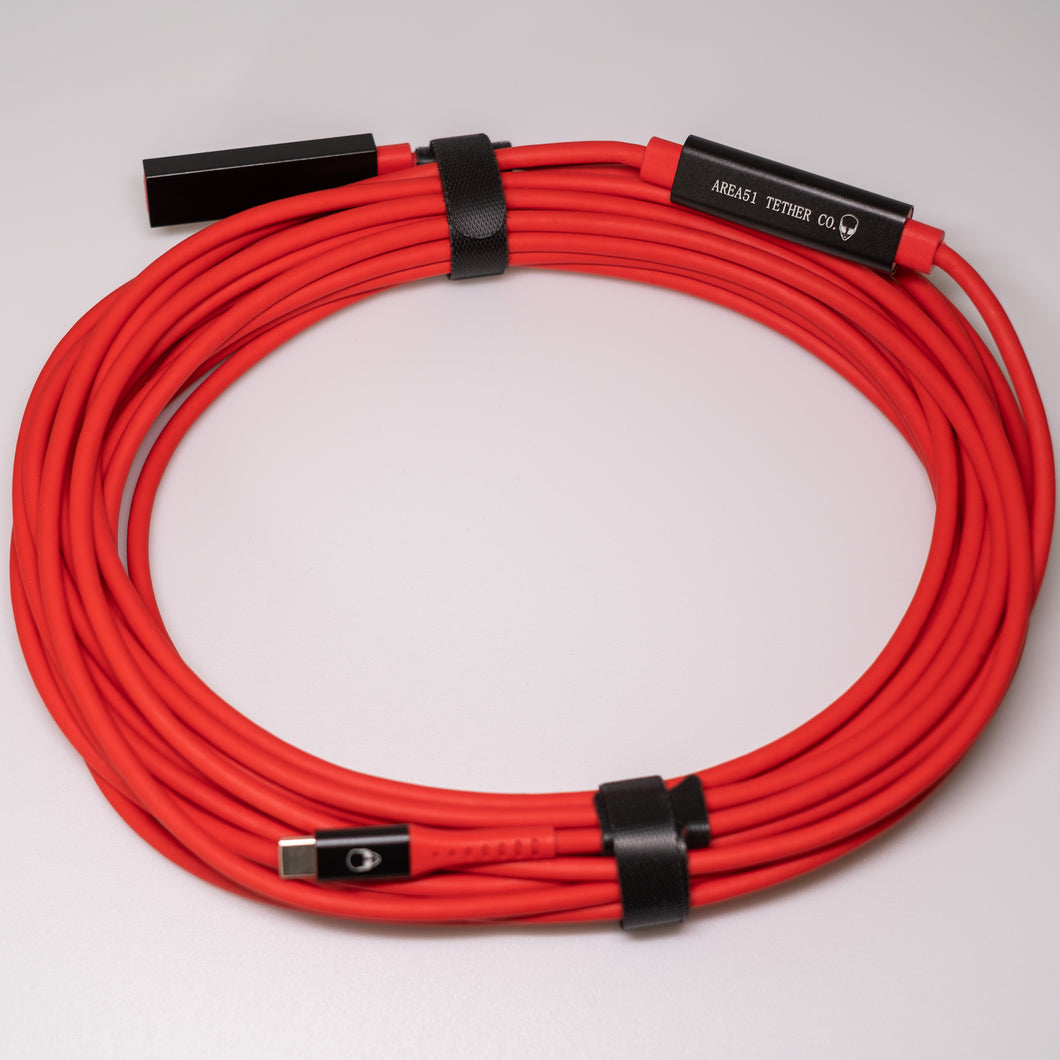 AREA51 Sandia XL PRO+ USB-C Female to USB-C Extension Cable 9.5m/31ft